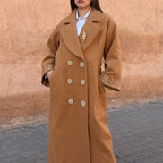 Manteau caramel