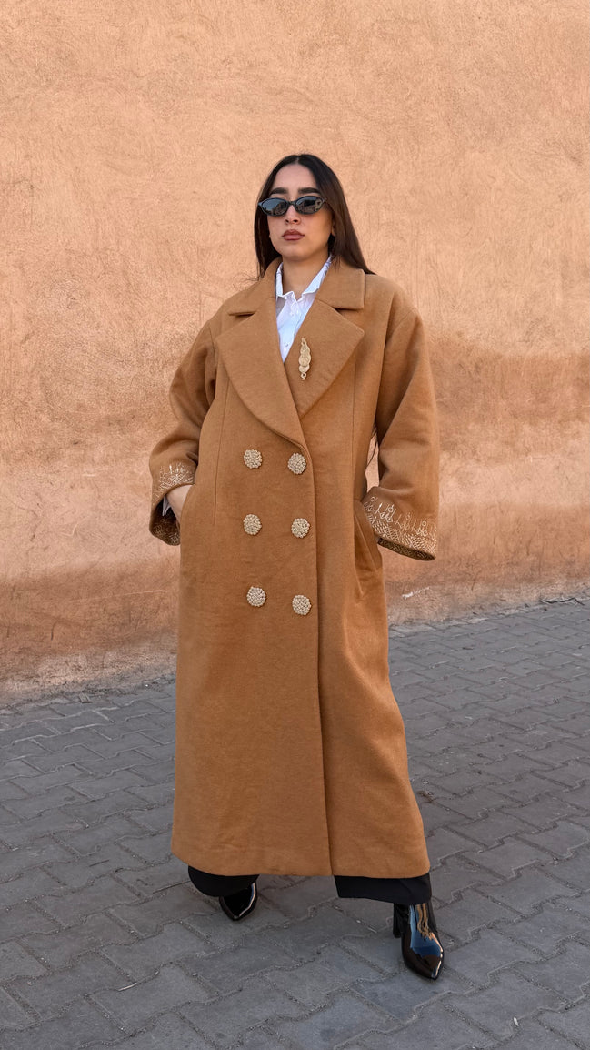 Manteau caramel