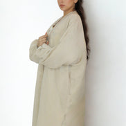 Kimono Réversible Beige & Floral
