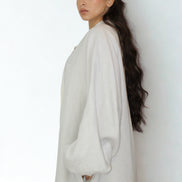 Kimono Beige Brodé
