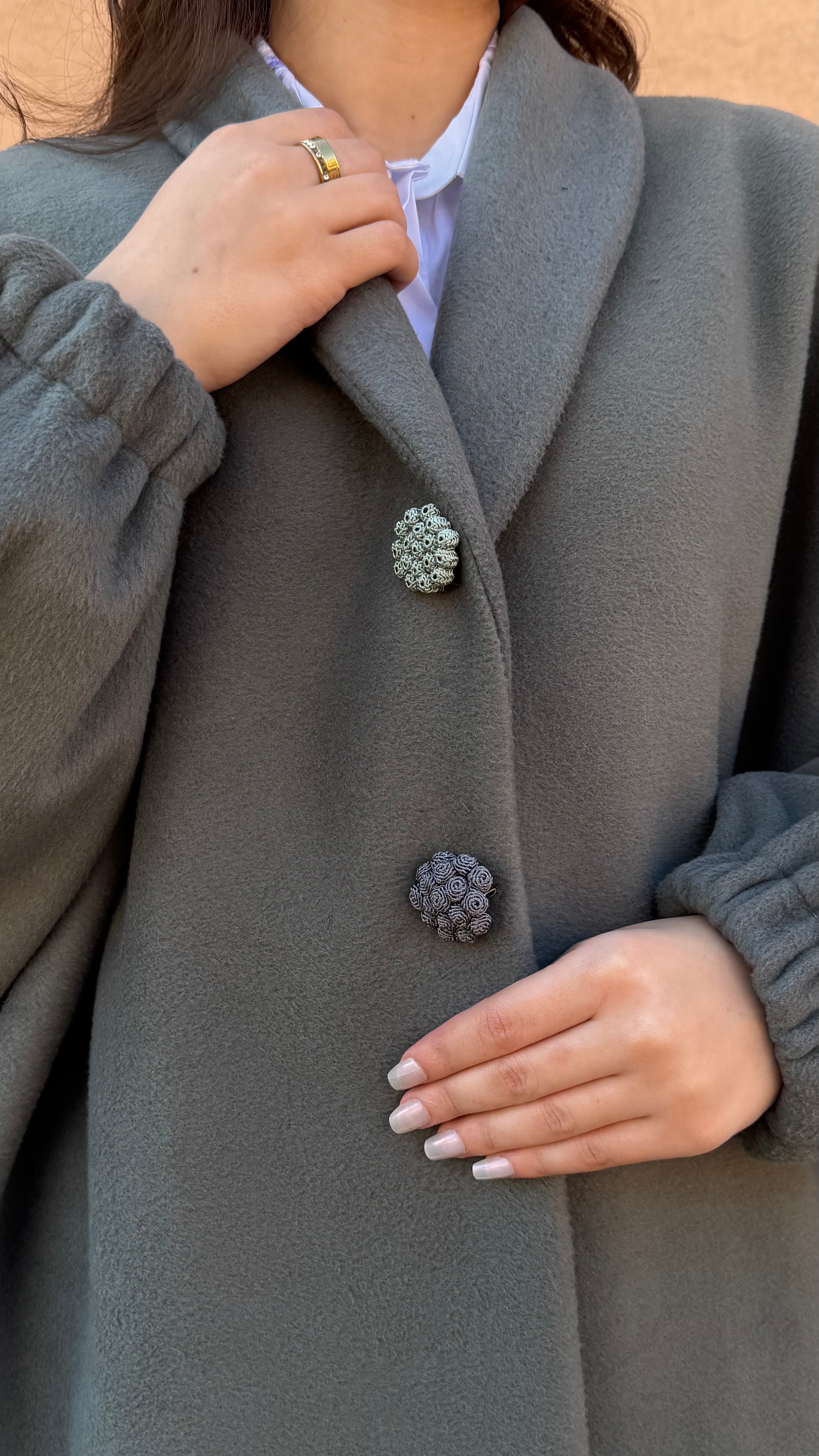 Manteau Manches Ballons