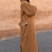 Manteau caramel