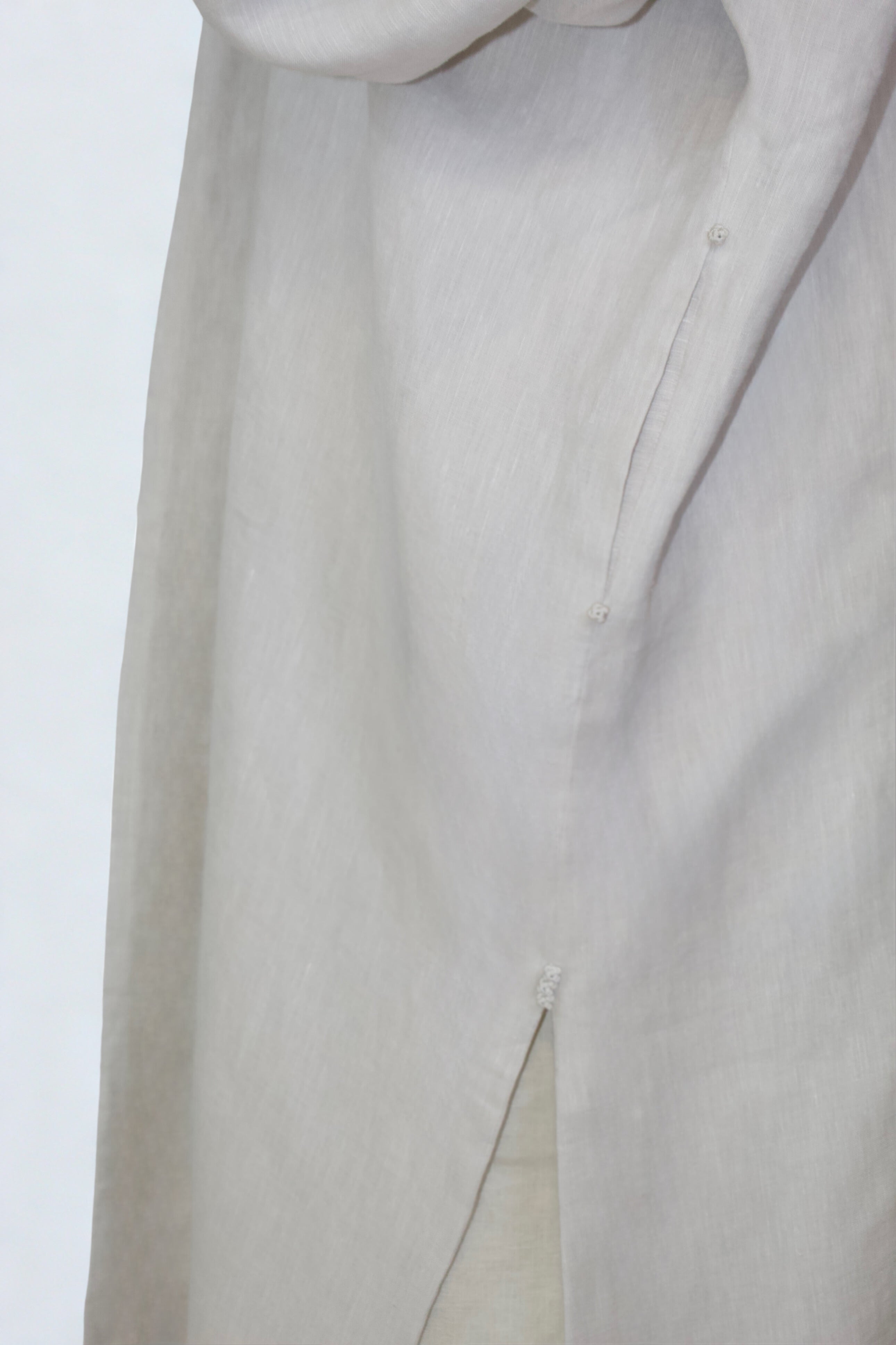 Kimono Beige Brodé