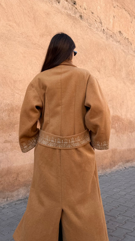 Manteau caramel