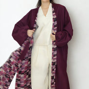 Kimono Réversible Bordeaux