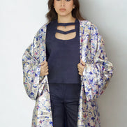 Kimono Réversible Nuit Satin