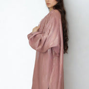 Kimono Réversible Rose & Beige